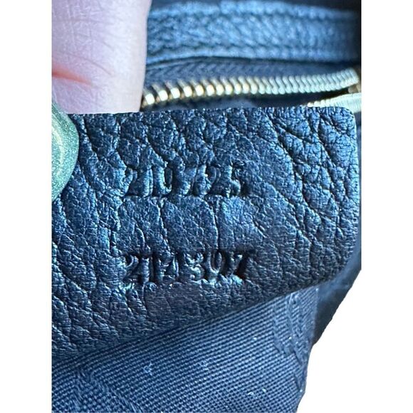 Gucci Jackie black butter cream leather shoulder bag gold hardware bamboo tassel - Picture 5 of 16